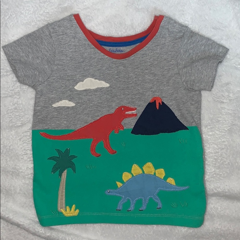 Baby Boden Dino Shirt